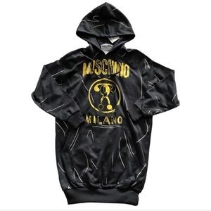 Moschino Milano Trompe L’oeil Graphic Hoodie